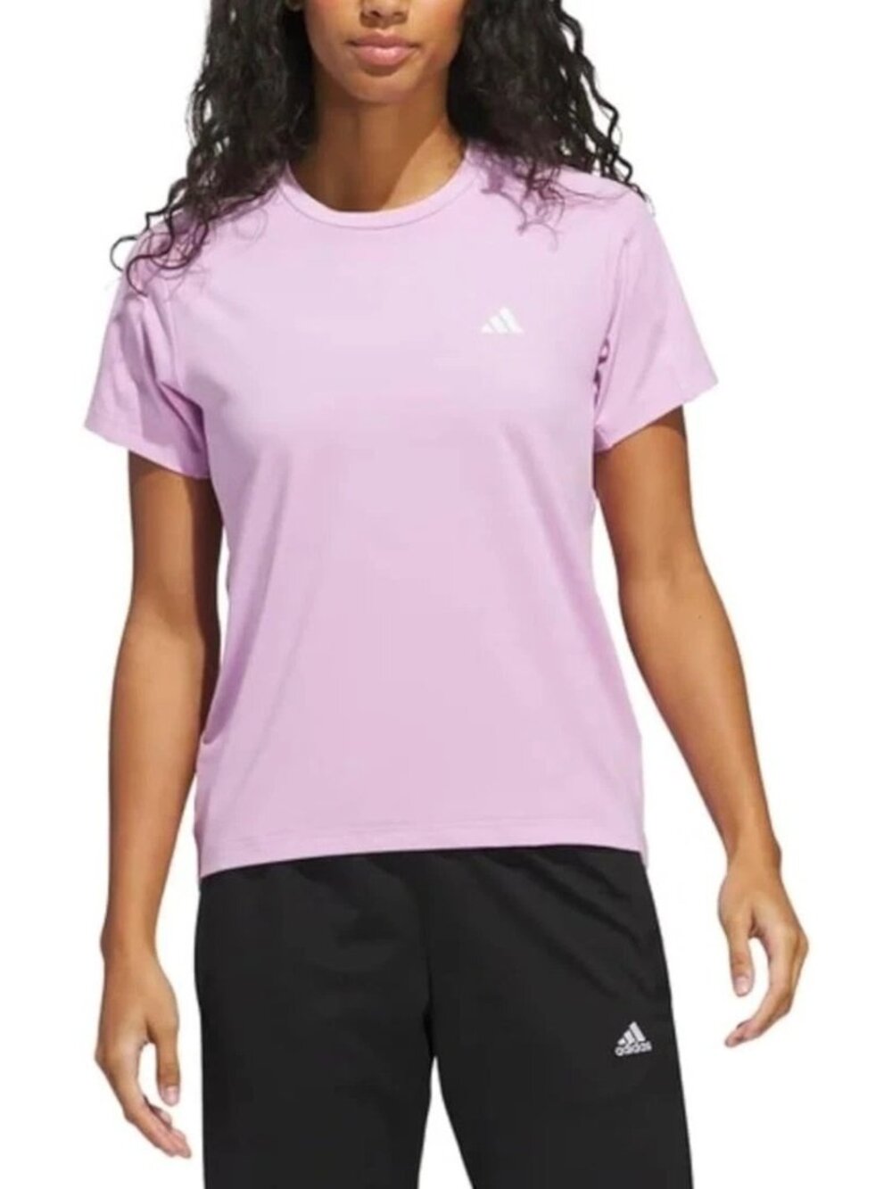 NWT Adidas Women's S Regular Fit Active T-Shirt Pink